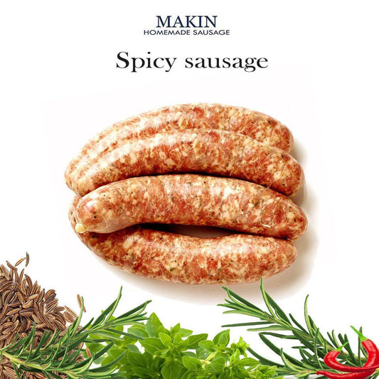 Italian Homemade Sausage (Spicy) ไส้กรอกอิตาเลี่ยน รสเผ็ด